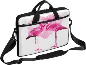 Farmhouse Rooster Farmland Laptop Shoulder Messenger Bag Waterproof Laptop Briefcase with Handle and Padded Strap Case Sleeve