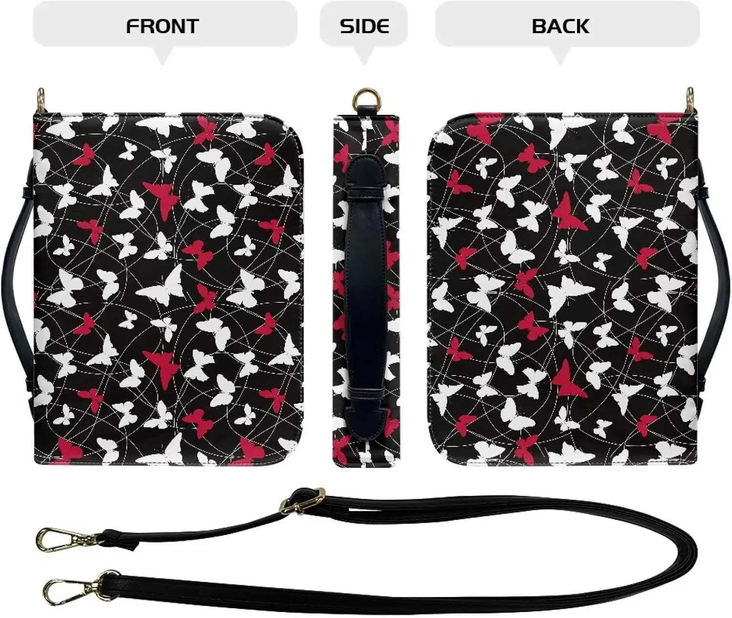 Fashion Bible Cover with Handle Bible Shoulder Bag Bible Case Women Bible Tote Bag