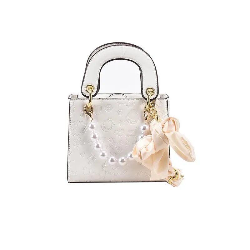 Fashion Pearl One-shoulder Women's Bag Net Celebrity Western Style Messenger