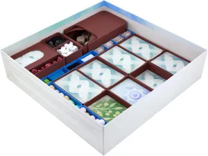 Feldherr Organizer Compatible with Wingspan   3 expansions - core Game Box