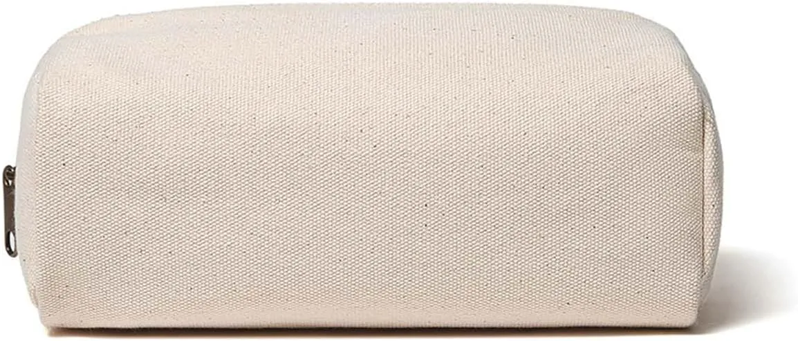Female cosmetic bags Canvas toiletry bags Wash bags with large capacity Simple design but multifunction