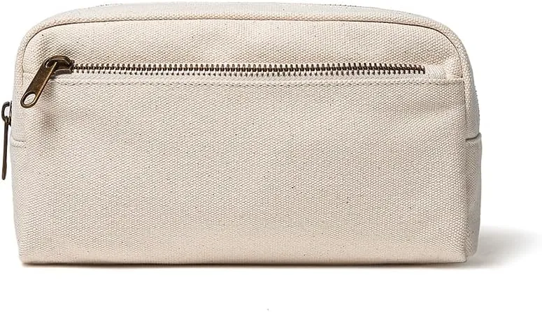 Female cosmetic bags Canvas toiletry bags Wash bags with large capacity Simple design but multifunction