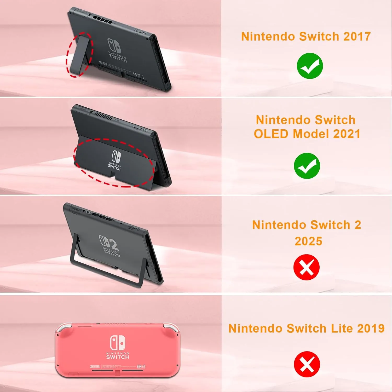 FINTIE Slim Carrying Case for Nintendo Switch OLED Model 2021/Switch 2017 - [Slim Fit] Shockproof Protective Travel Storage Bag with 10 Game Cartridges, Fantacy Ombre