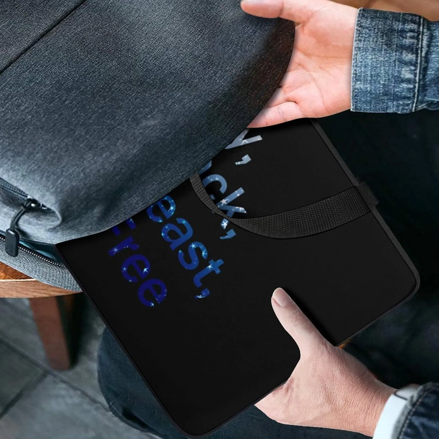 Fly Back Breast And Free Laptop Sleeve Portable Waterproof Computer Bag Pouch Handbag Protective Sleeve