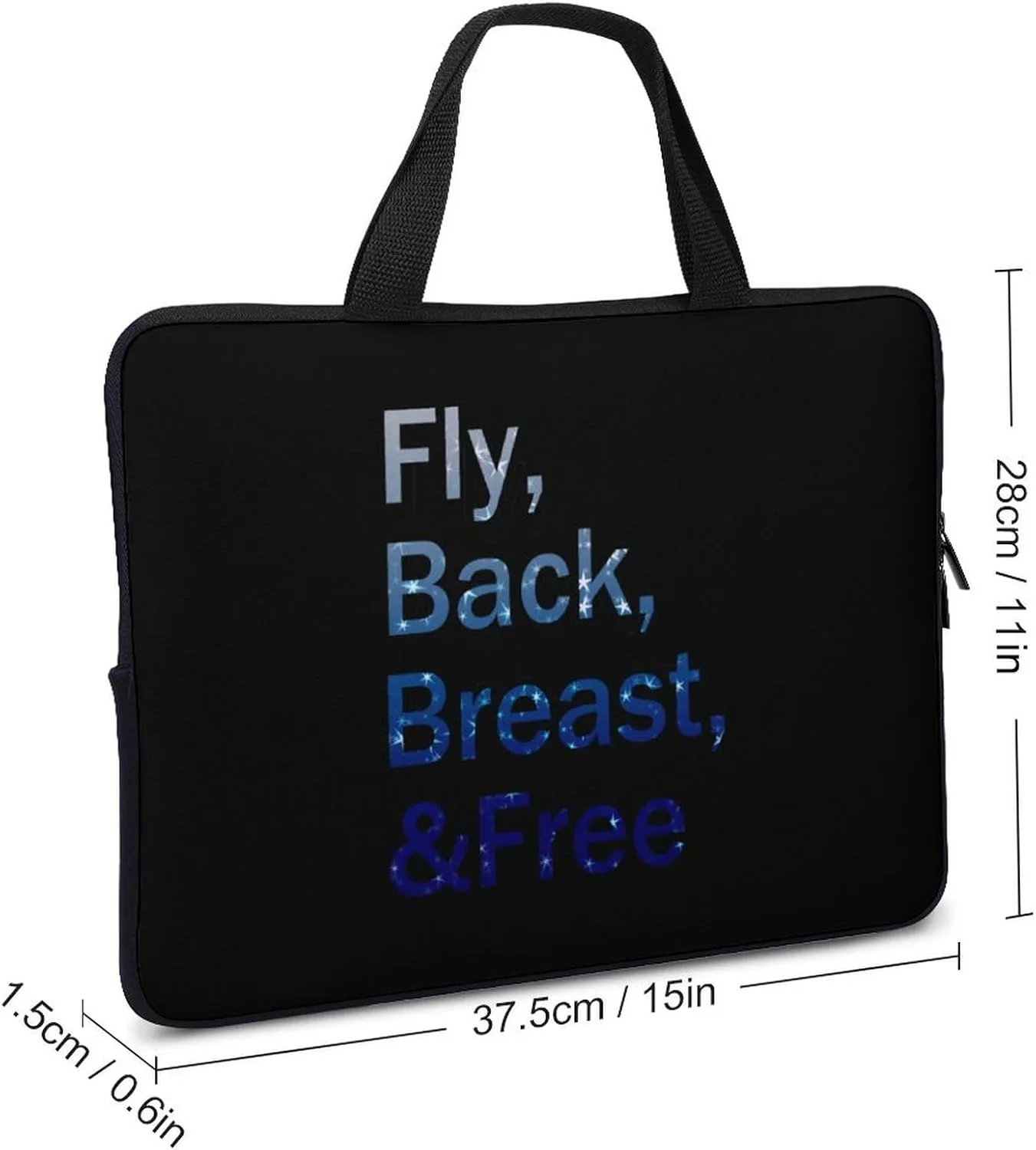 Fly Back Breast And Free Laptop Sleeve Portable Waterproof Computer Bag Pouch Handbag Protective Sleeve