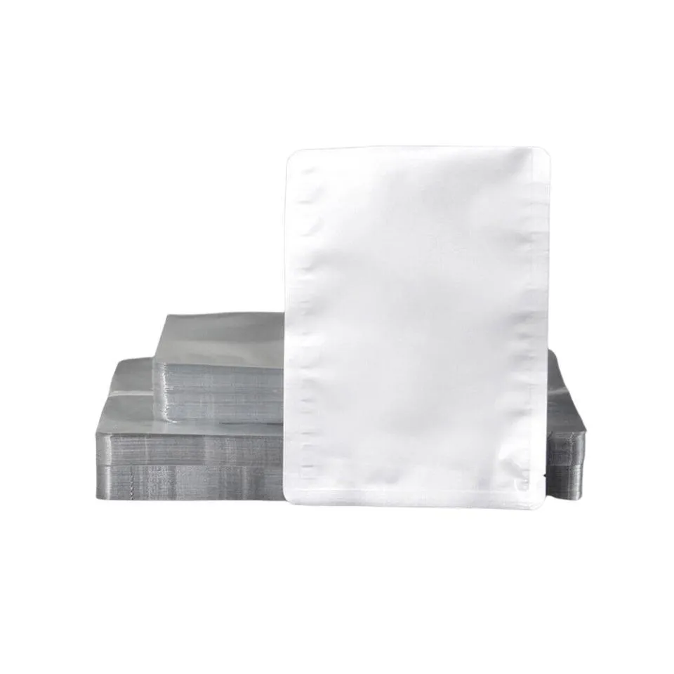 Food Vacuum Bags 100/200 PCS Foil Aluminum Silver