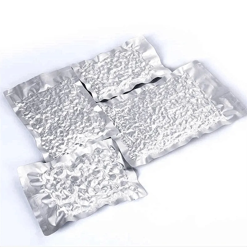 Food Vacuum Bags 100/200 PCS Foil Aluminum Silver