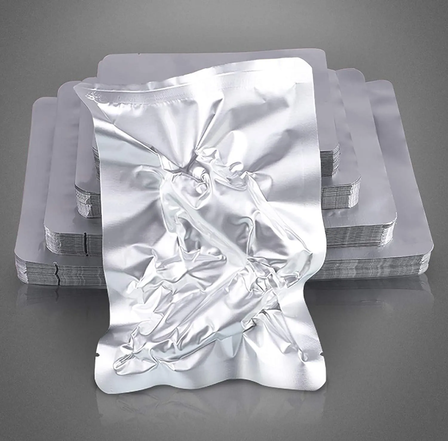 Food Vacuum Bags 100/200 PCS Foil Aluminum Silver
