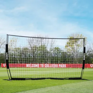 FORZA Proflex Flat Soccer Goal [4 Size Options] – Portable Soccer Goal Net | Pop Up and Play in Minutes! – Optional Base Weights Included