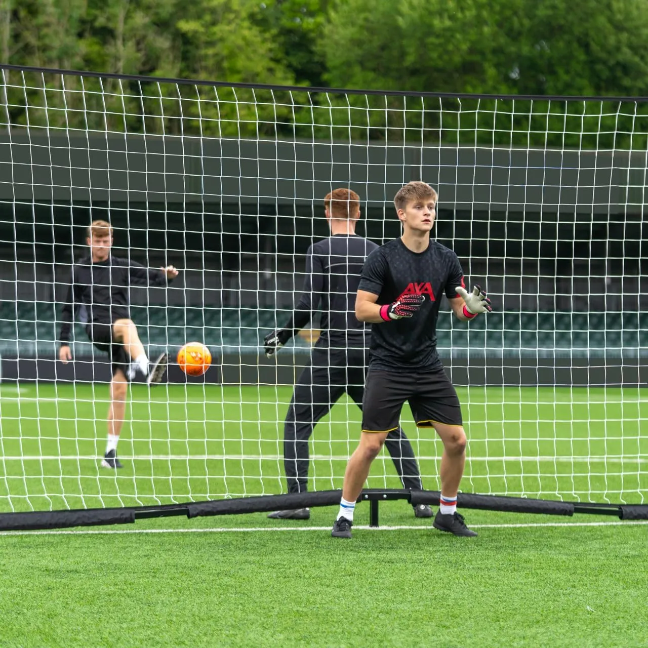 FORZA Proflex Flat Soccer Goal [4 Size Options] – Portable Soccer Goal Net | Pop Up and Play in Minutes! – Optional Base Weights Included