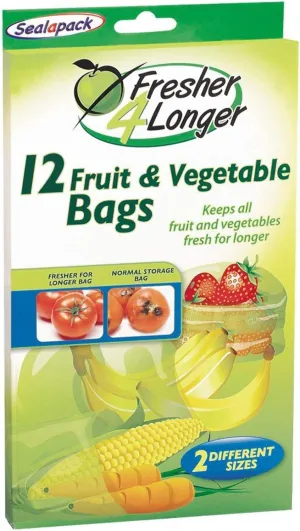 Fruit & Vegetable Bag 12 Pack