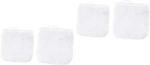 Garneck 2sets Home Filtering Tool Coffee Milk Tea Cloth Strainer Filter Strainer Bag Milk Tea Filter Bag Reusable Mesh 2pcs*2