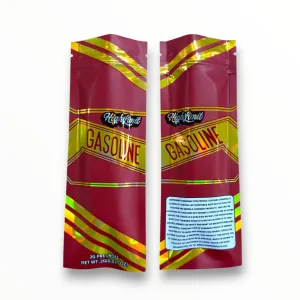 Gasoline 2 Grams Holographic Pre Roll (Red) EMPTY PACKAGING