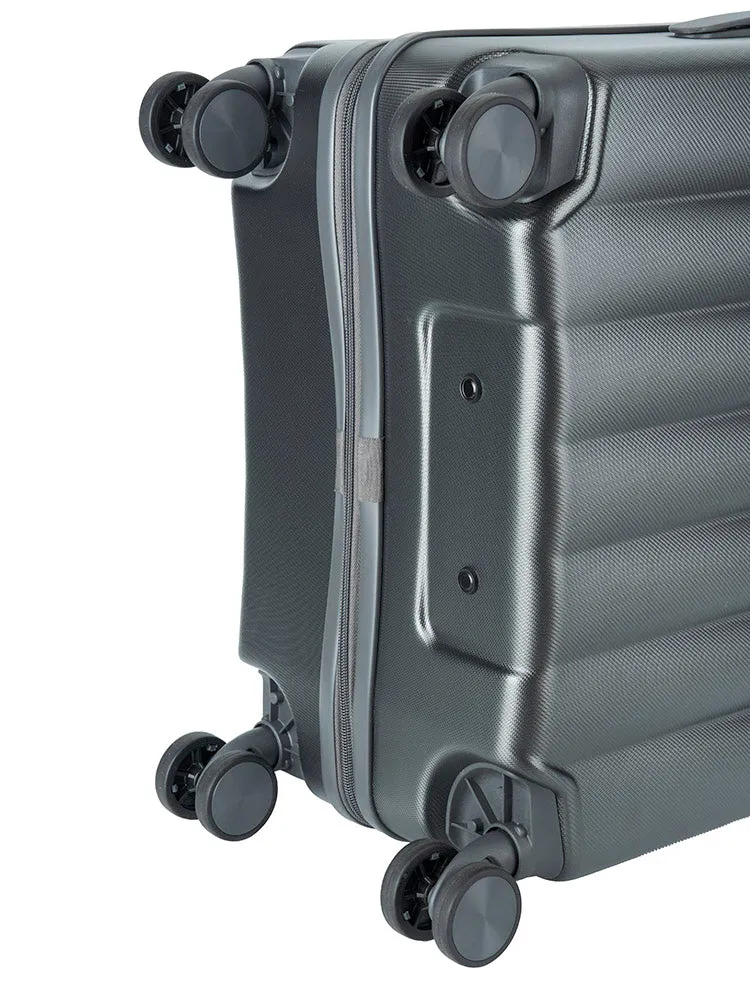 Gatsby Large 75cm 4 Wheel Trolley Case - Charcoal