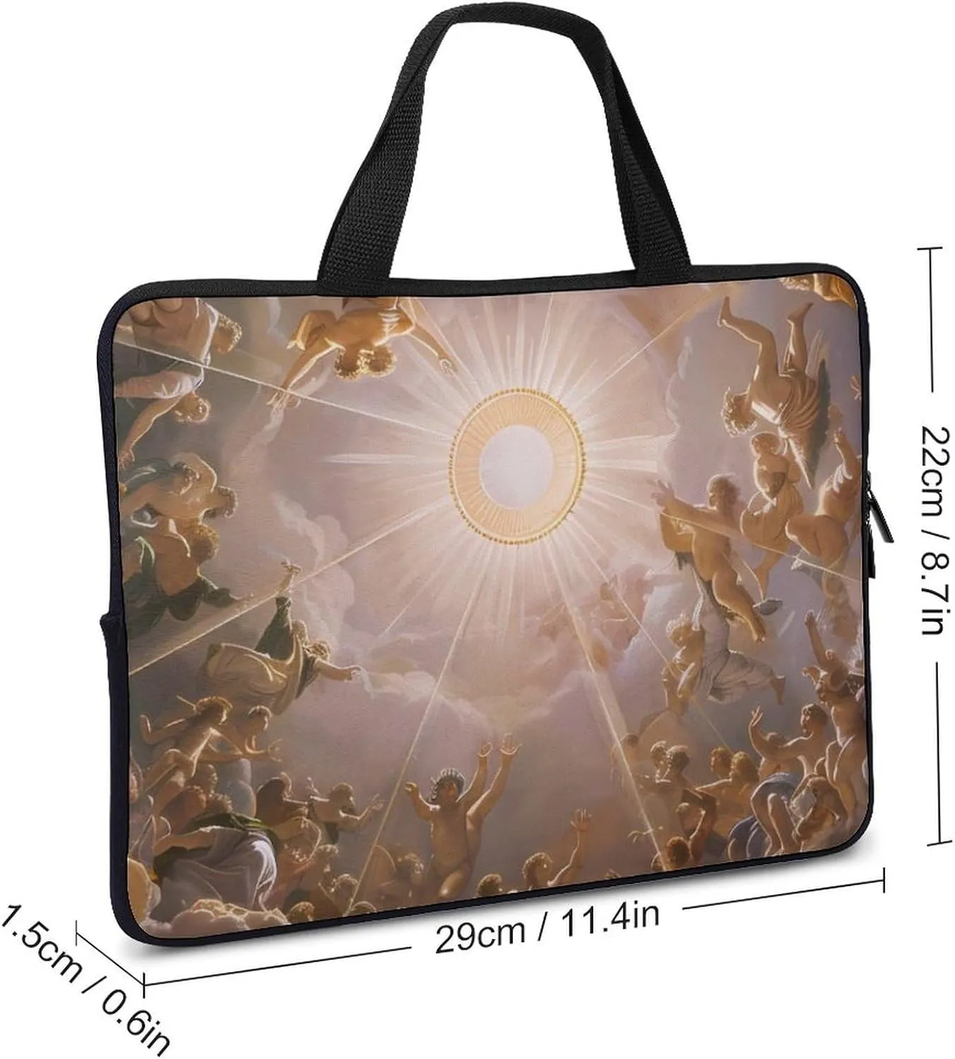 Gods Greek Mythology Laptop Sleeve Portable Waterproof Computer Bag Pouch Handbag Protective Sleeve