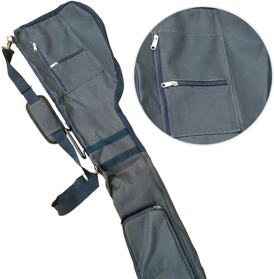 Golf Sunday Bag-Driving Range Mini Course Training Practice Golf Bag Travel Case Foldable