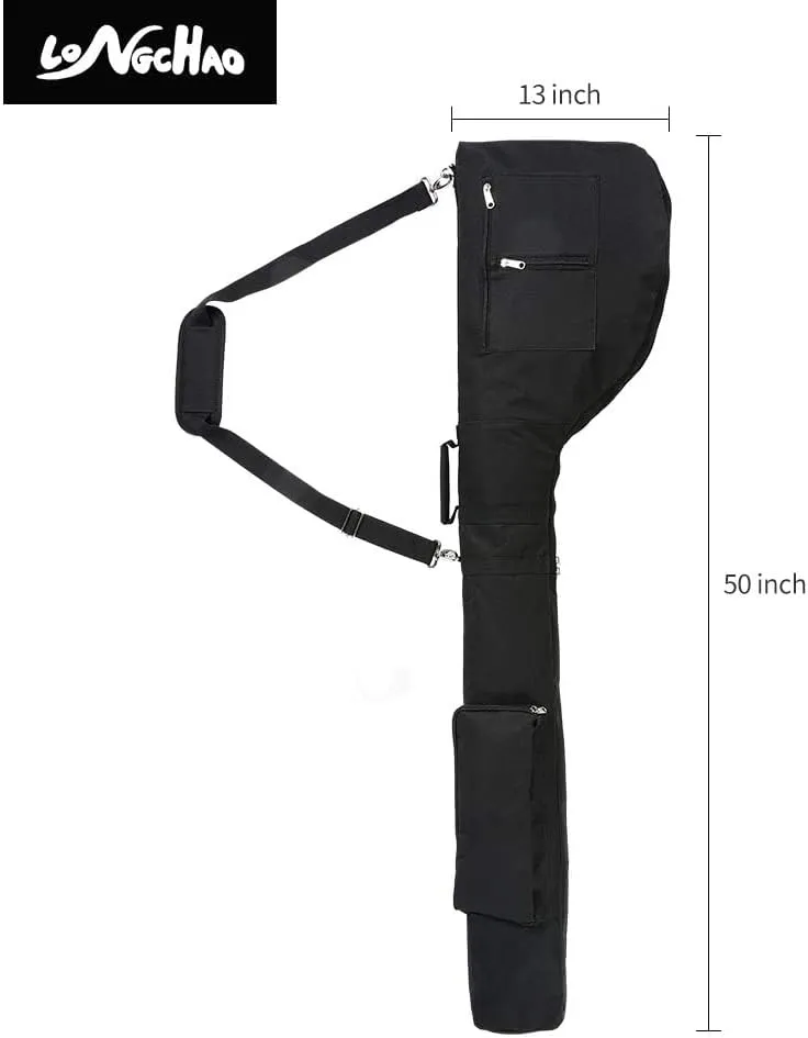 Golf Sunday Bag-Driving Range Mini Course Training Practice Golf Bag Travel Case Foldable