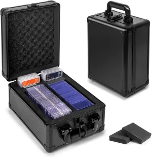 Graded Card Storage Box, Top Loaders Storage Case, Sports Trading Card Box, Cards Slab Case PSA MTG CSG BGS SGC One Touch Magnetic Card Holder, Waterproof Carrying Collector Boxes