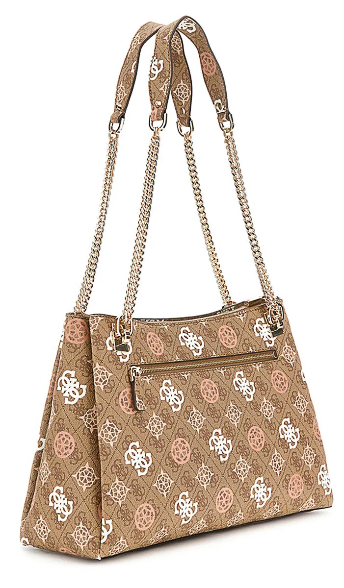 Guess Eliette Bag In Lattee For Women