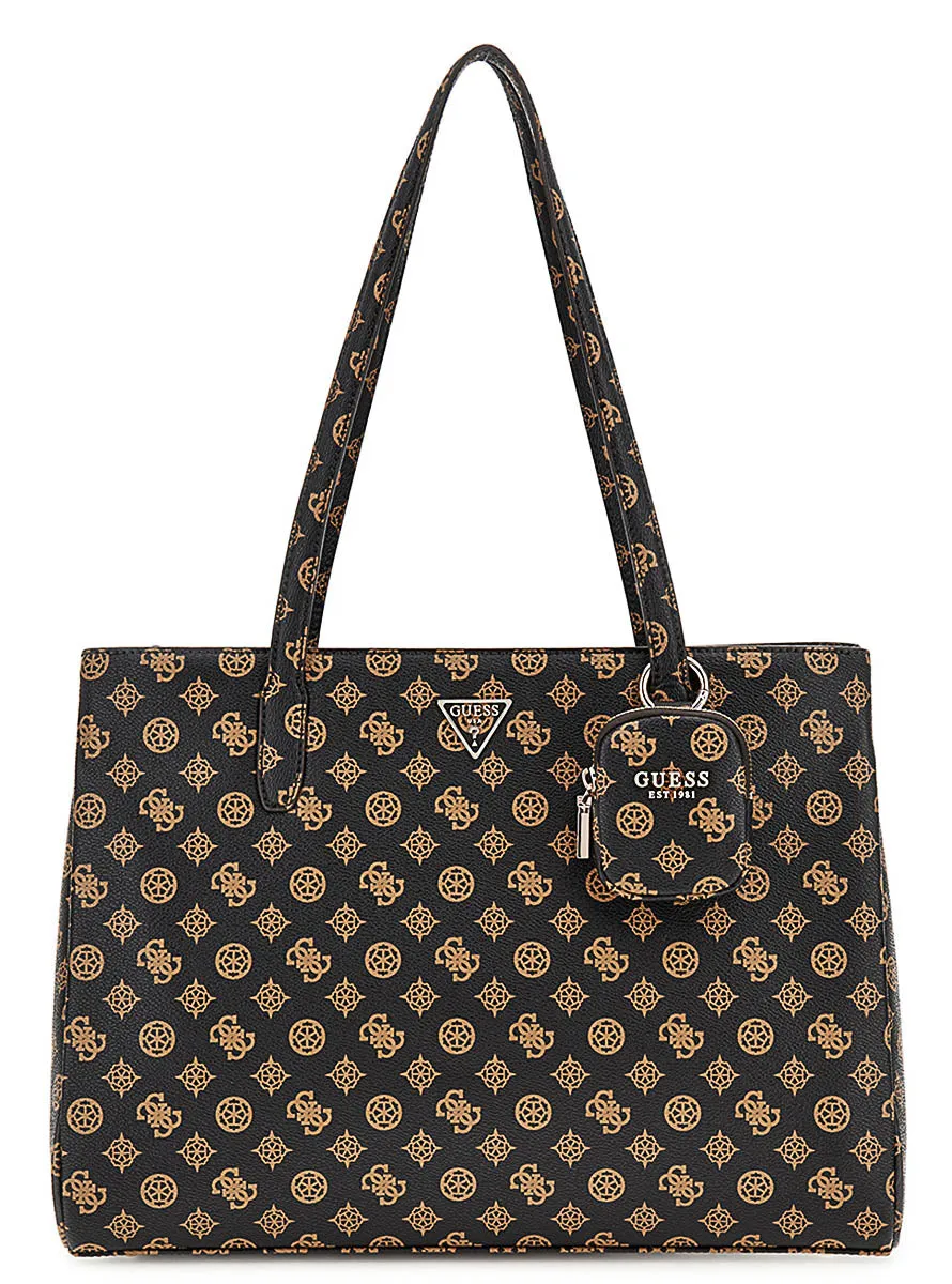 Guess Power Play In Moca Tote Bag For Women