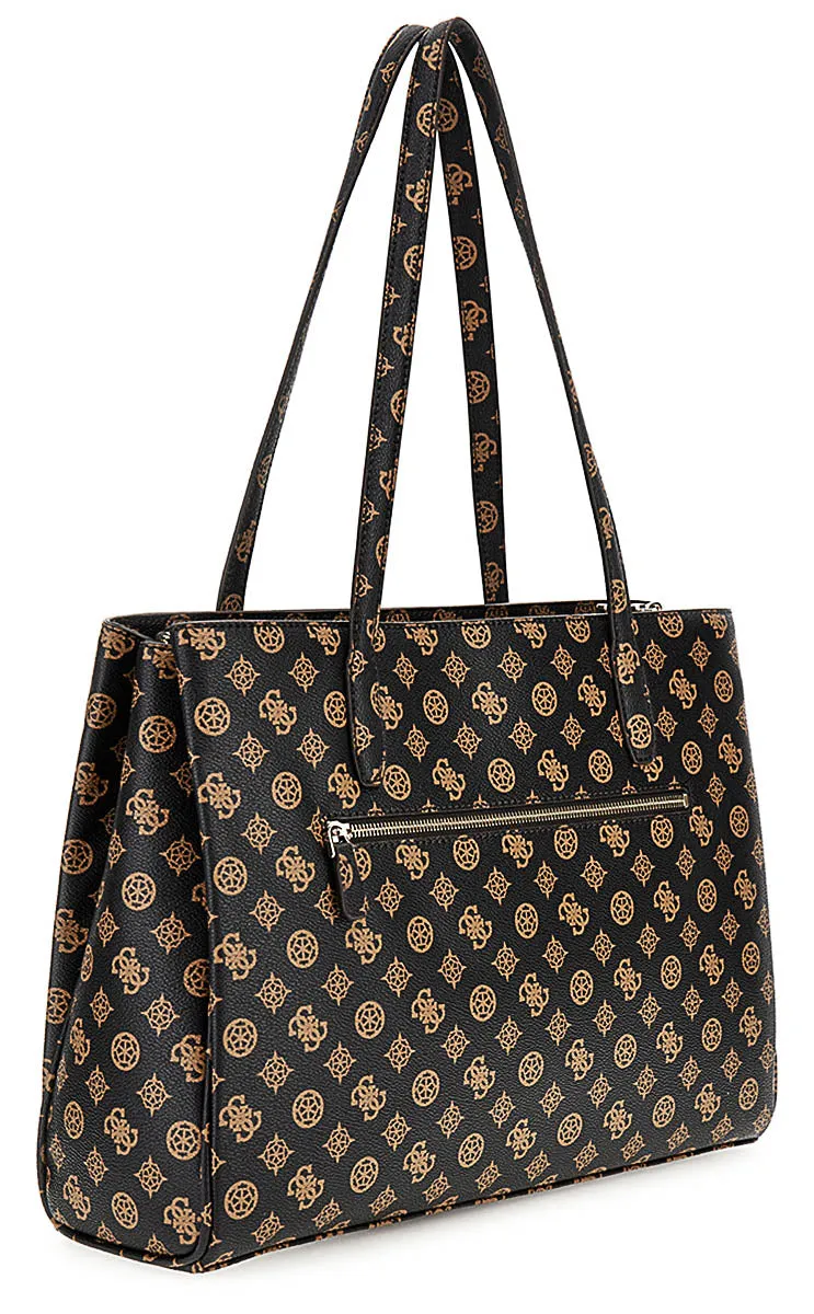 Guess Power Play In Moca Tote Bag For Women