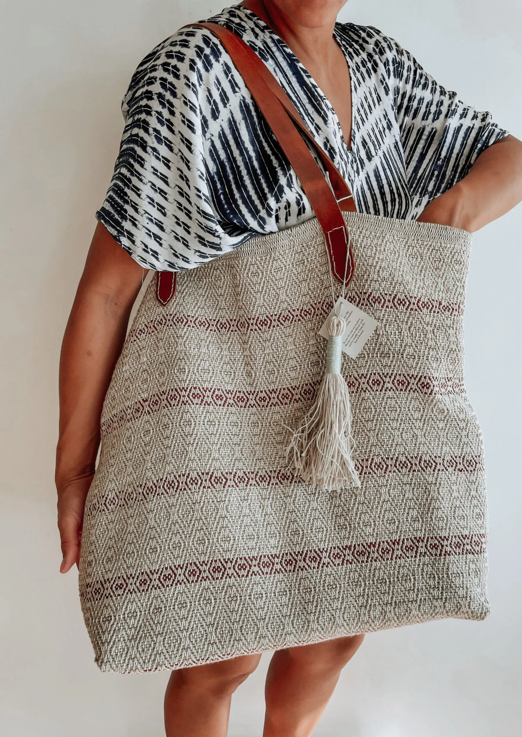Hand Woven Tote Bag