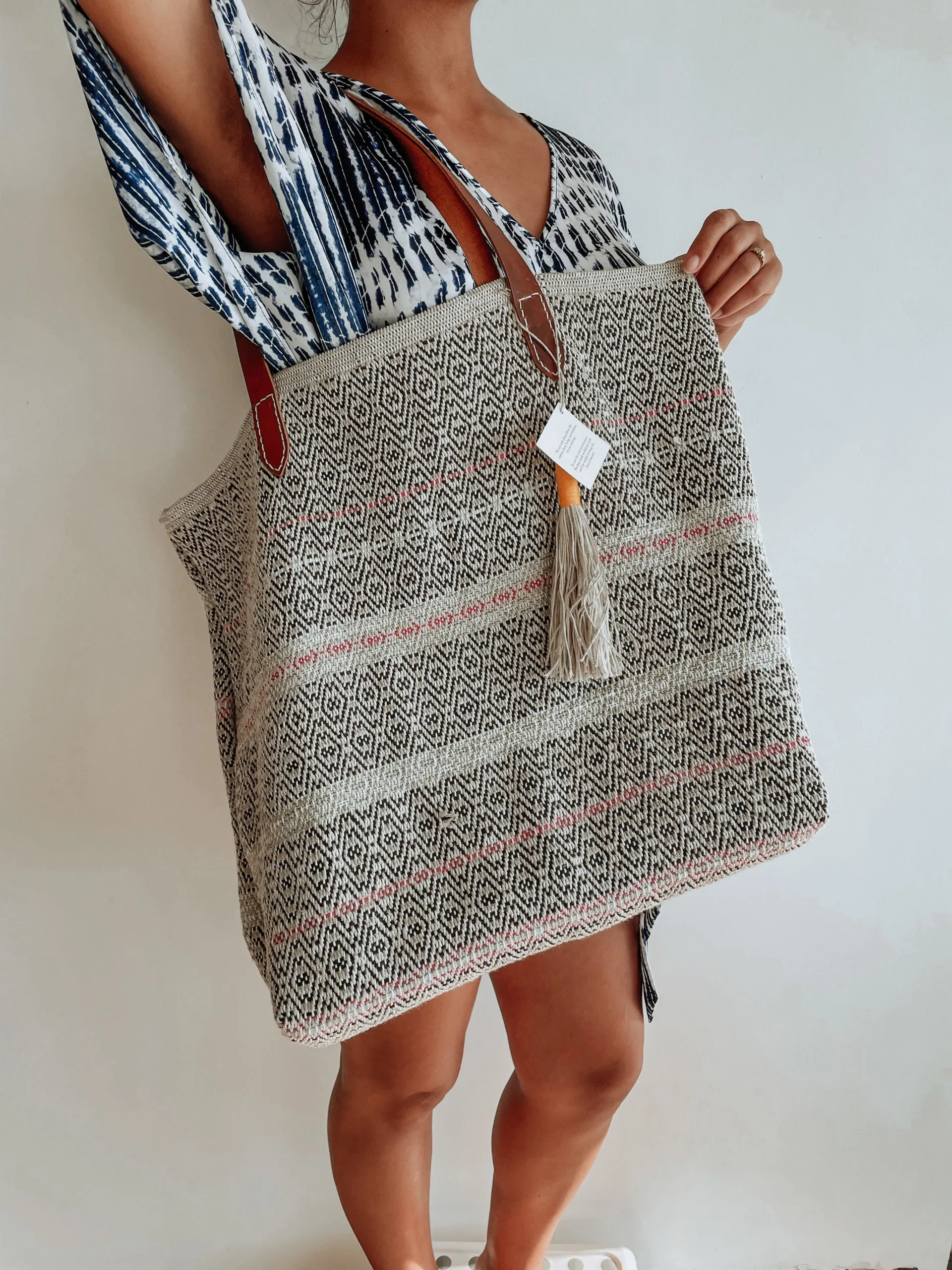Hand Woven Tote Bag