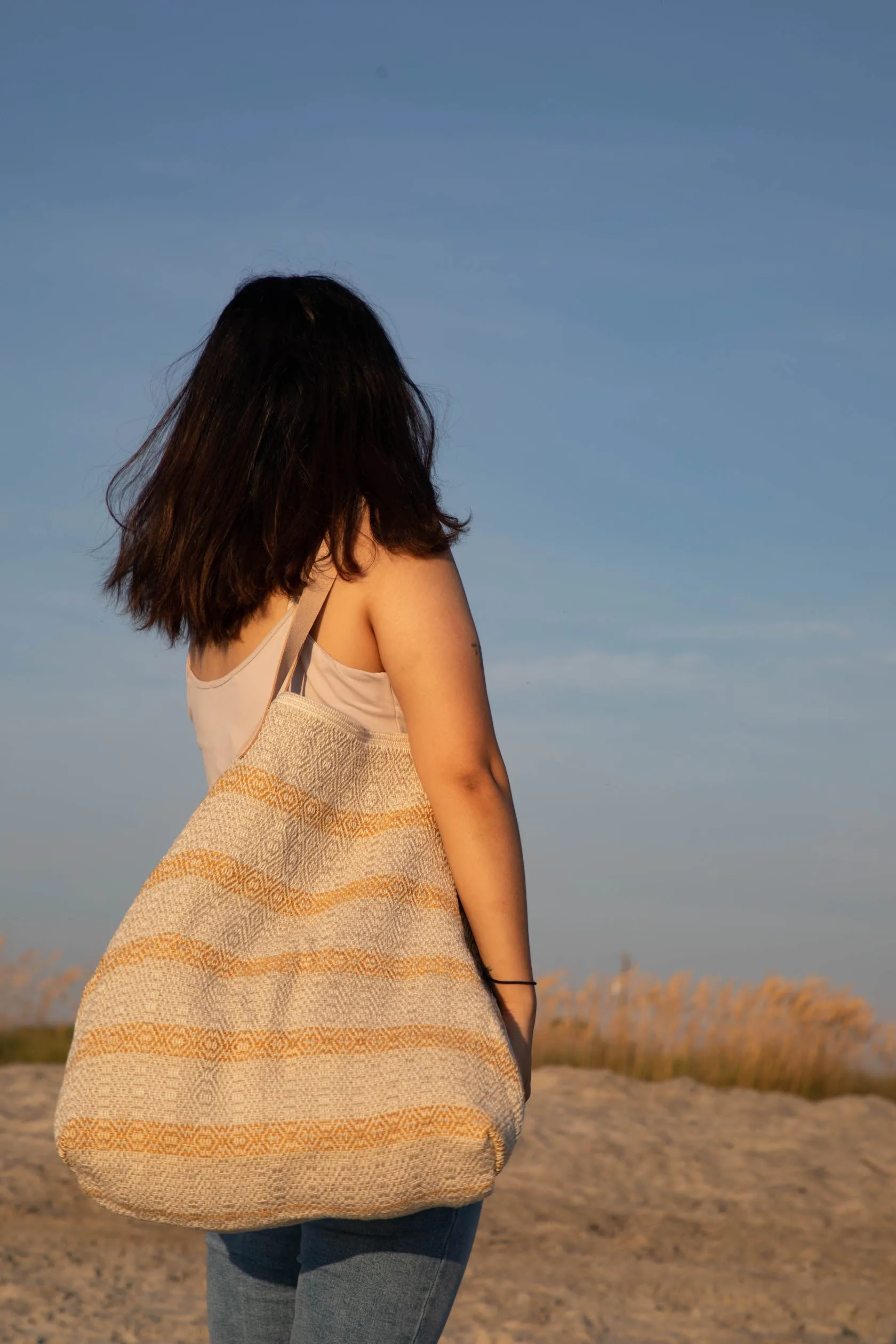 Hand Woven Tote Bag