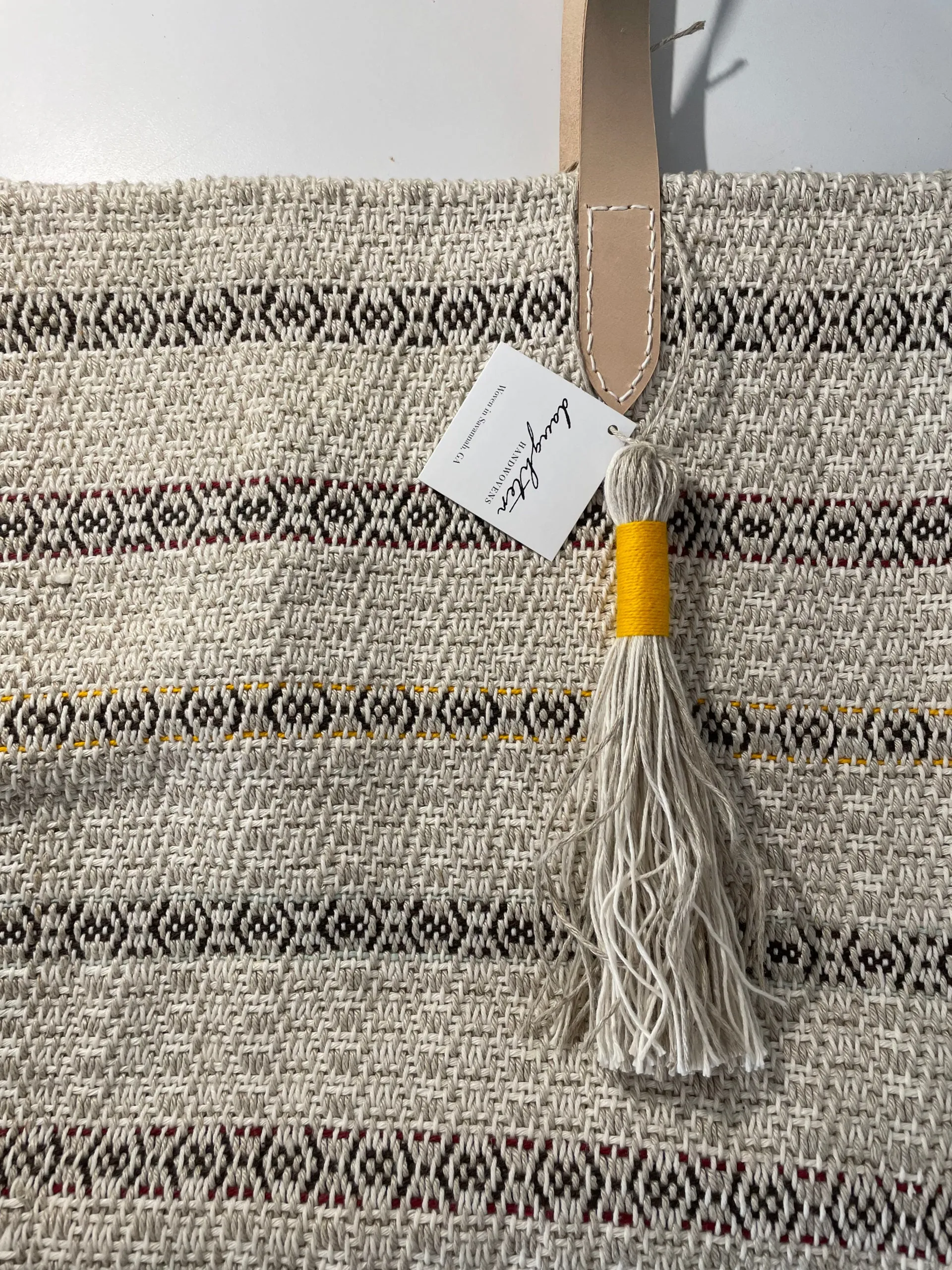 Hand Woven Tote Bag