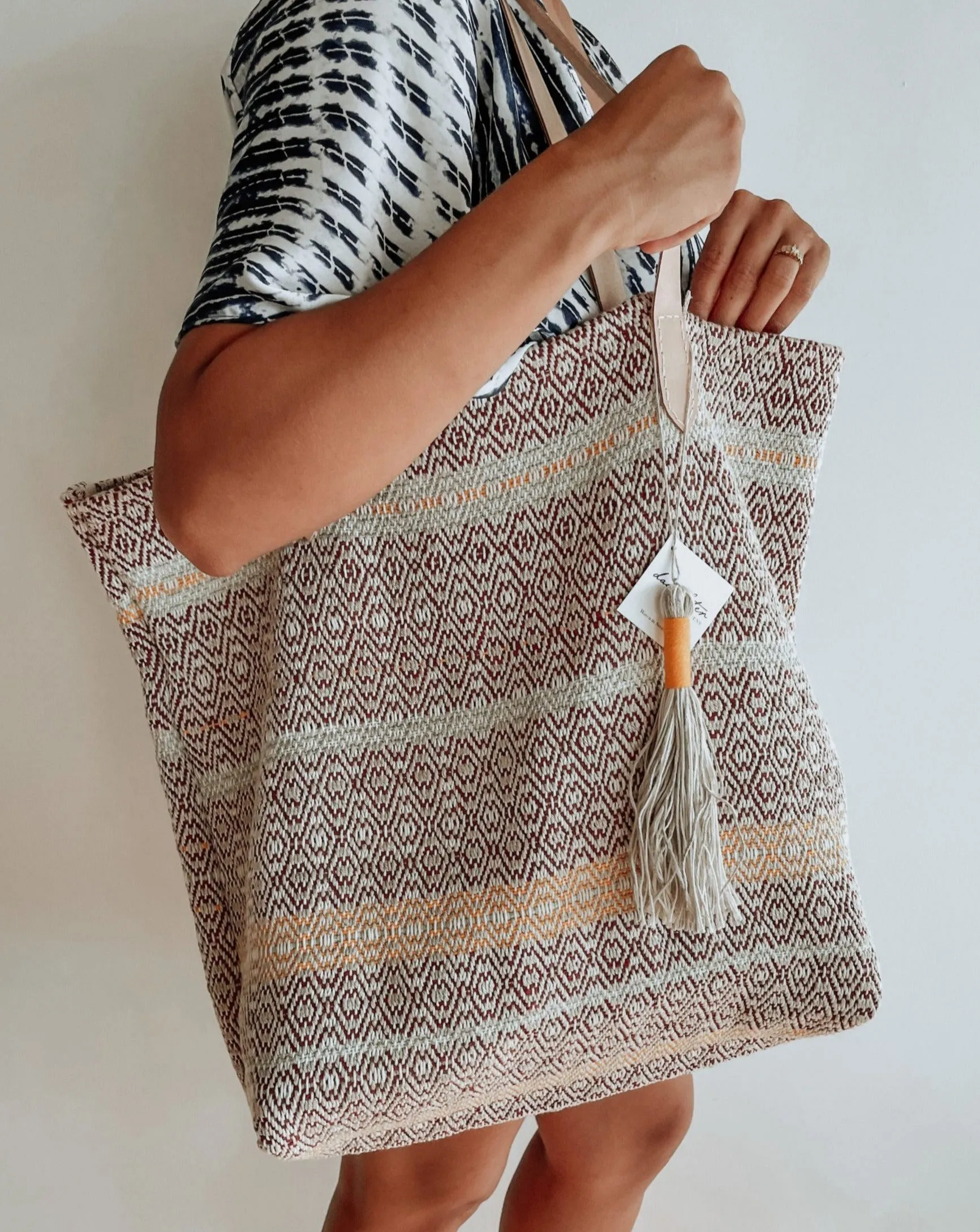 Hand Woven Tote Bag