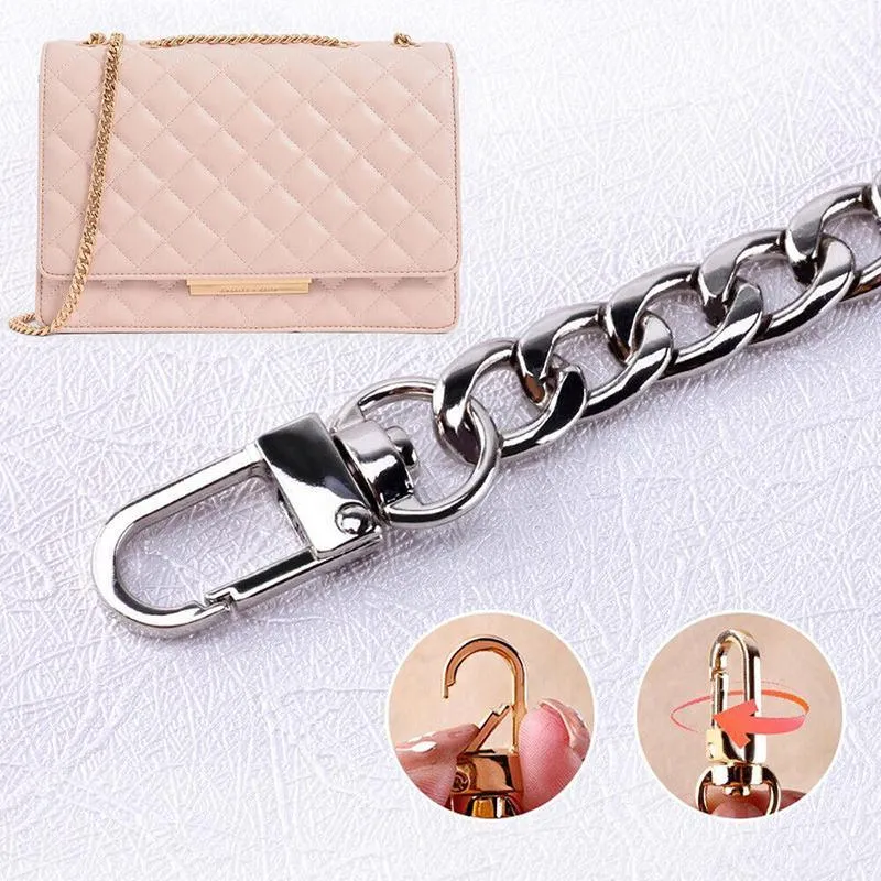 Handbag Strap Chain 7.48mm*120cm Metal 3Colours