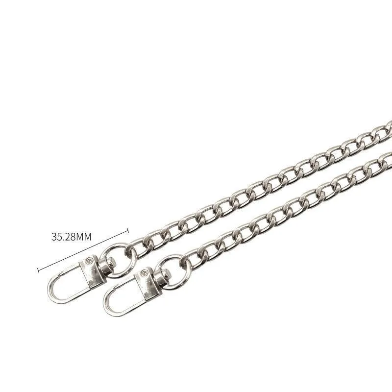 Handbag Strap Chain 7.48mm*120cm Metal 3Colours