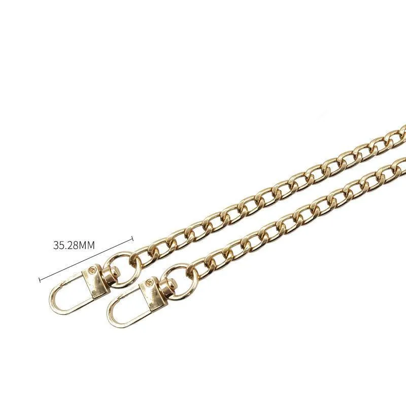Handbag Strap Chain 7.48mm*120cm Metal 3Colours