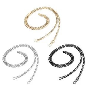 Handbag Strap Chain 7.48mm*120cm Metal 3Colours