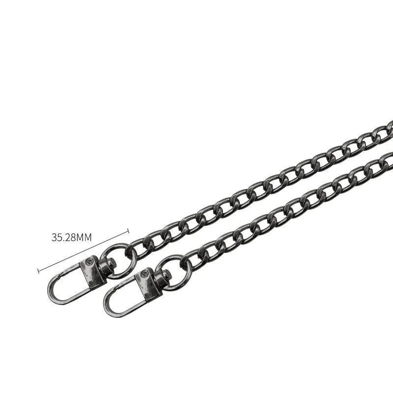 Handbag Strap Chain 7.48mm*120cm Metal 3Colours