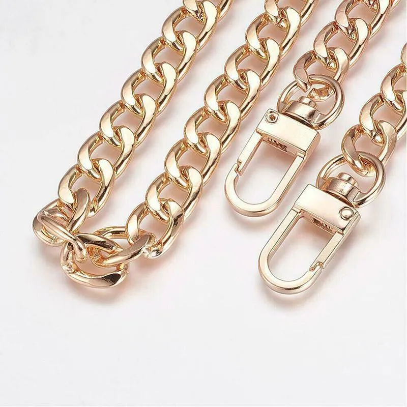 Handbag Strap Chain 7.48mm*120cm Metal 3Colours