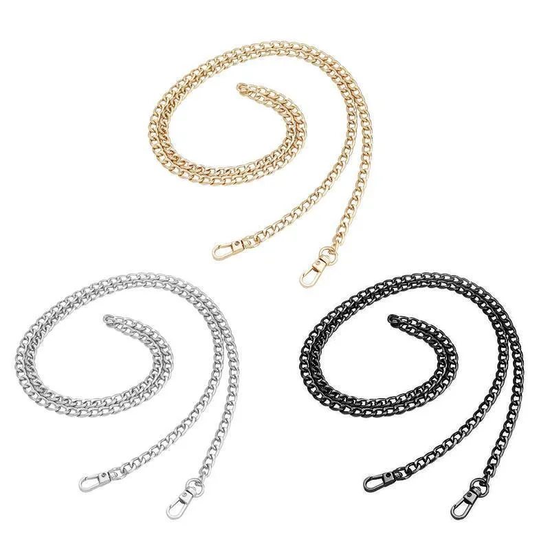 Handbag Strap Chain 7.48mm*120cm Metal 3Colours