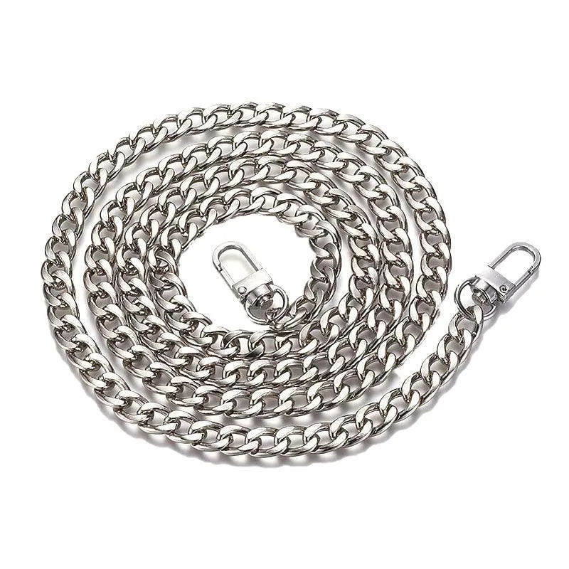 Handbag Strap Chain 7.48mm*120cm Metal 3Colours