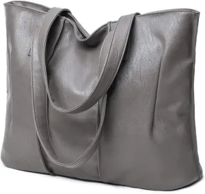Handbags and Purses for Women Large Shoulder Bag Fashion Totes PU Leather Top-Handle Bags