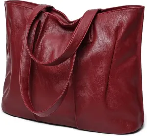 Handbags and Purses for Women Large Shoulder Bag Fashion Totes PU Leather Top-Handle Bags