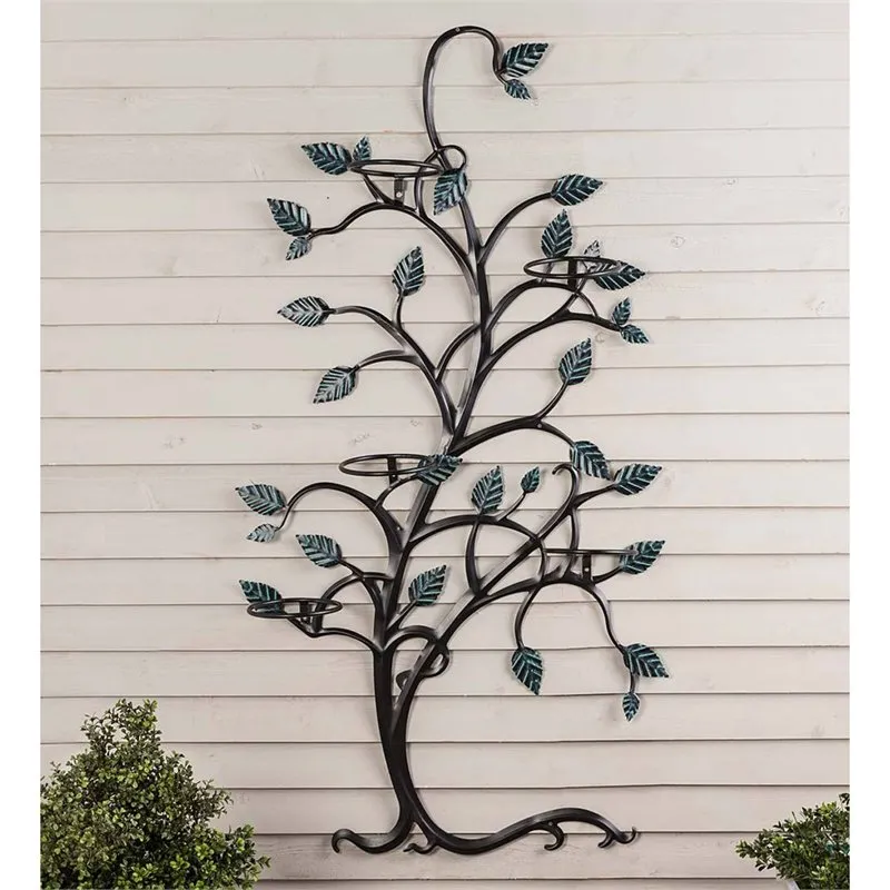 Hanging Tree Trellis with Pot Holders,54144