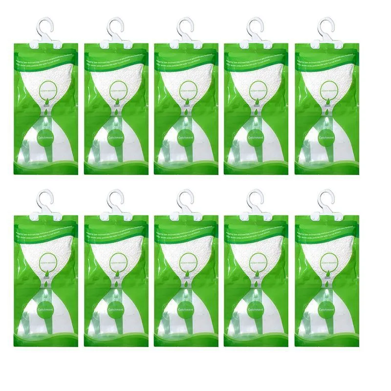 Hanging Wardrobe Anti-mold Dehumidifier Moisture Bags 1/10/20PCS