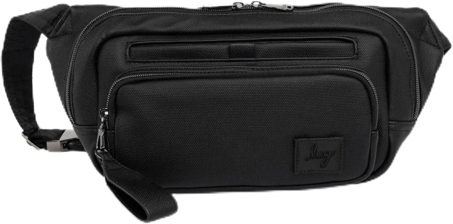 Hitch Matte Luxe VL Belt Bag, BLACK 2