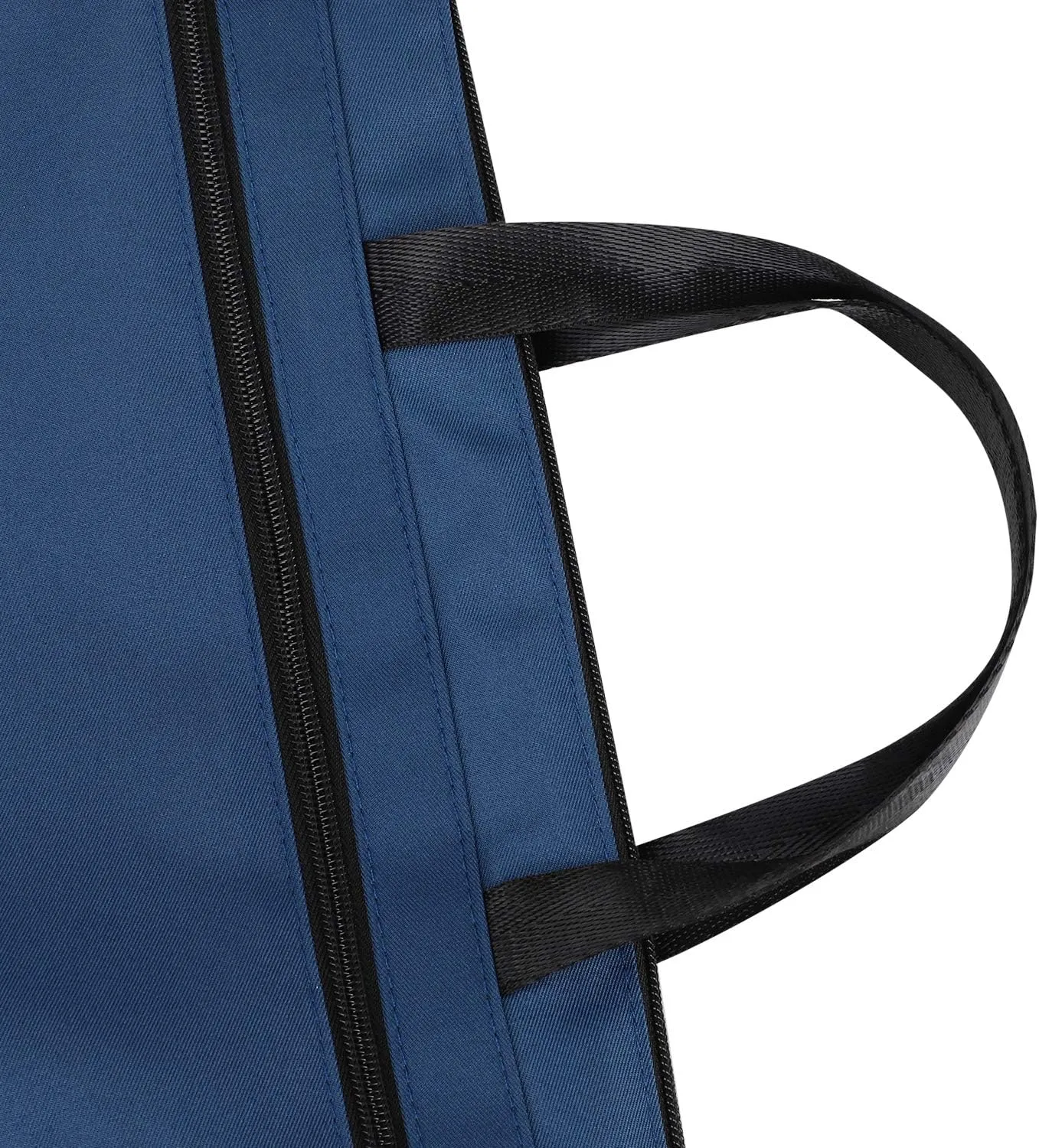 Ibluelover Portable Business Briefcase Zipper Bag Waterproof Durable A4 File Folder Bag Lightweight Carrying Case Handbag File Storage Organizer Holder for Office Meetings Travel