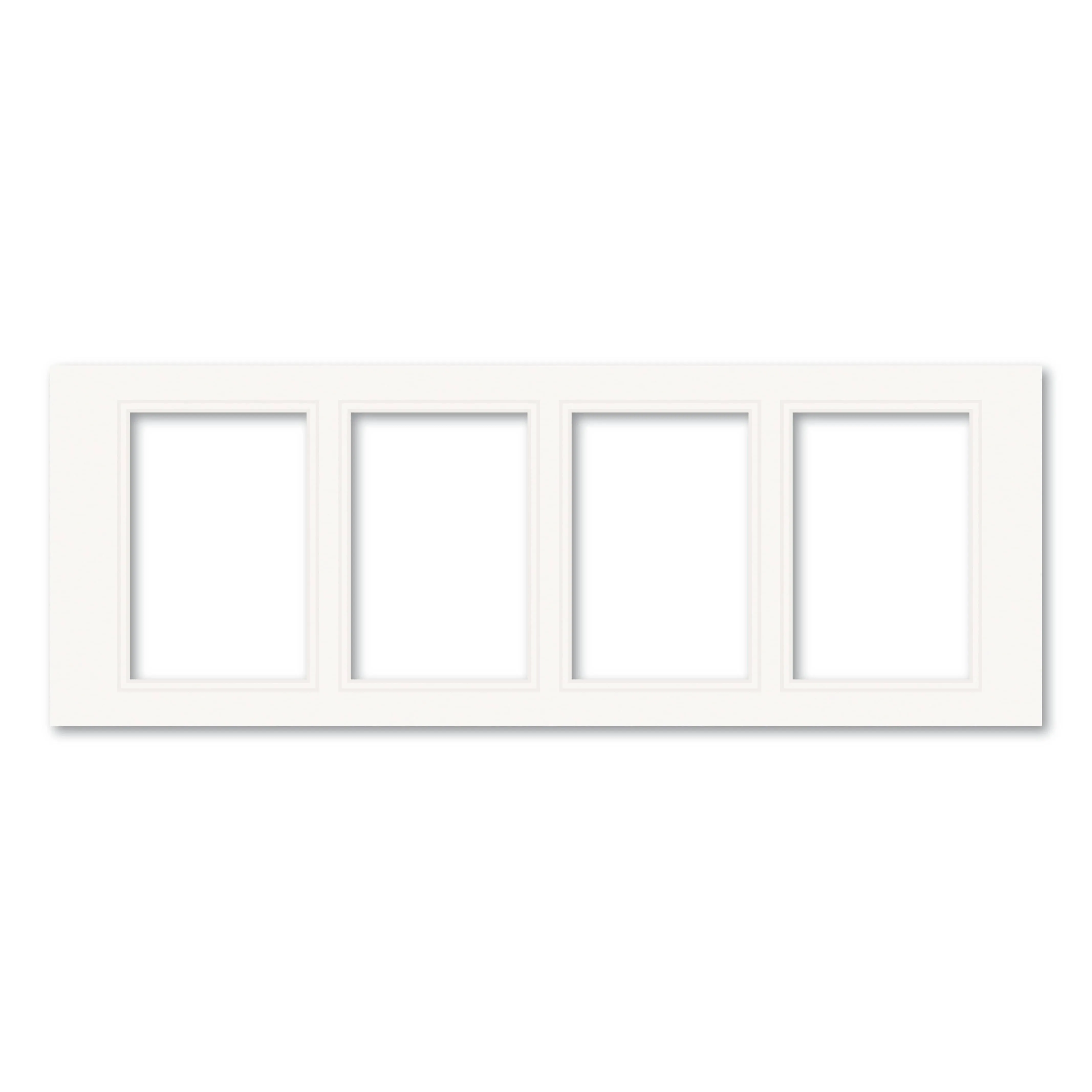 Ice White Double Acid-Free Mat Board