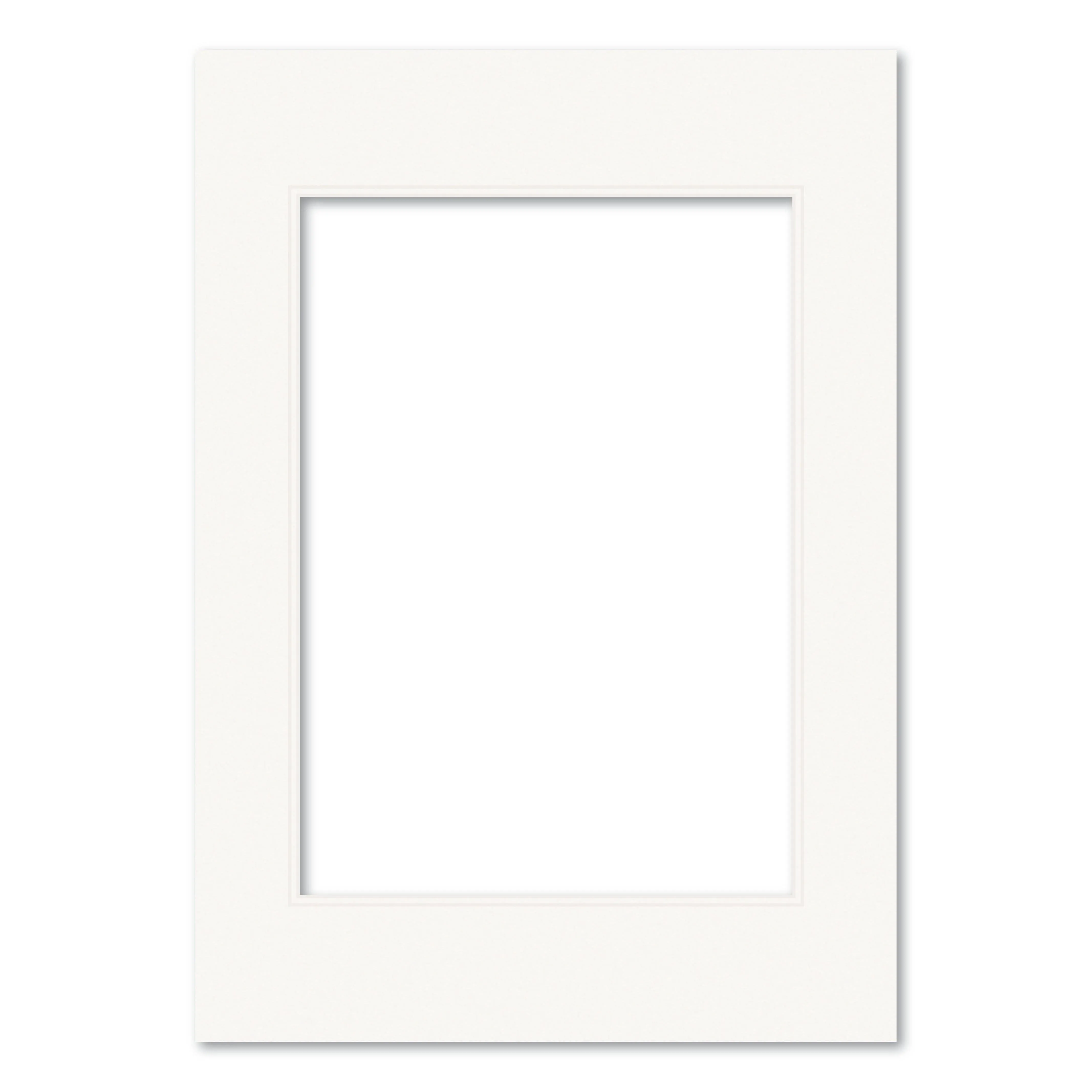 Ice White Double Acid-Free Mat Board