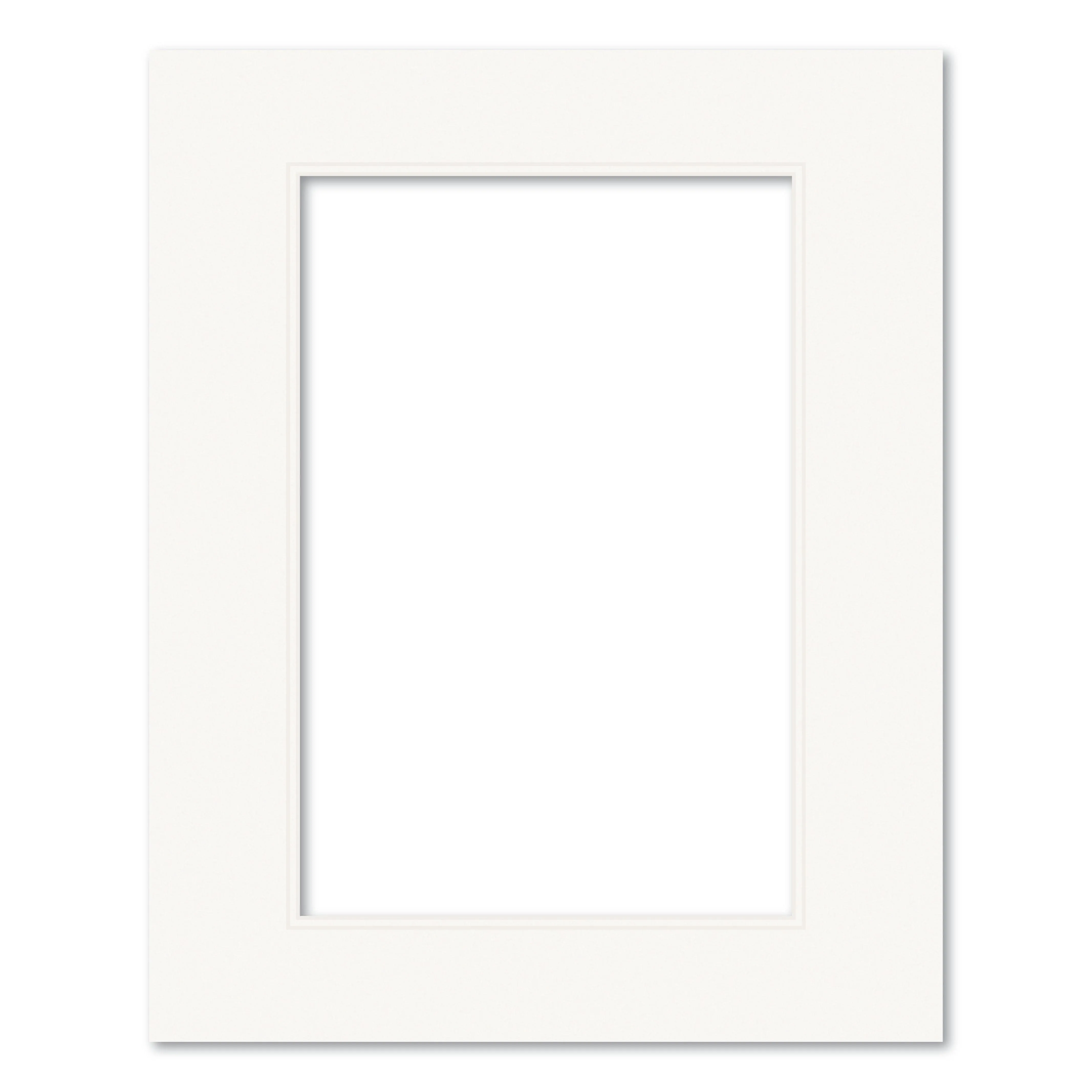 Ice White Double Acid-Free Mat Board
