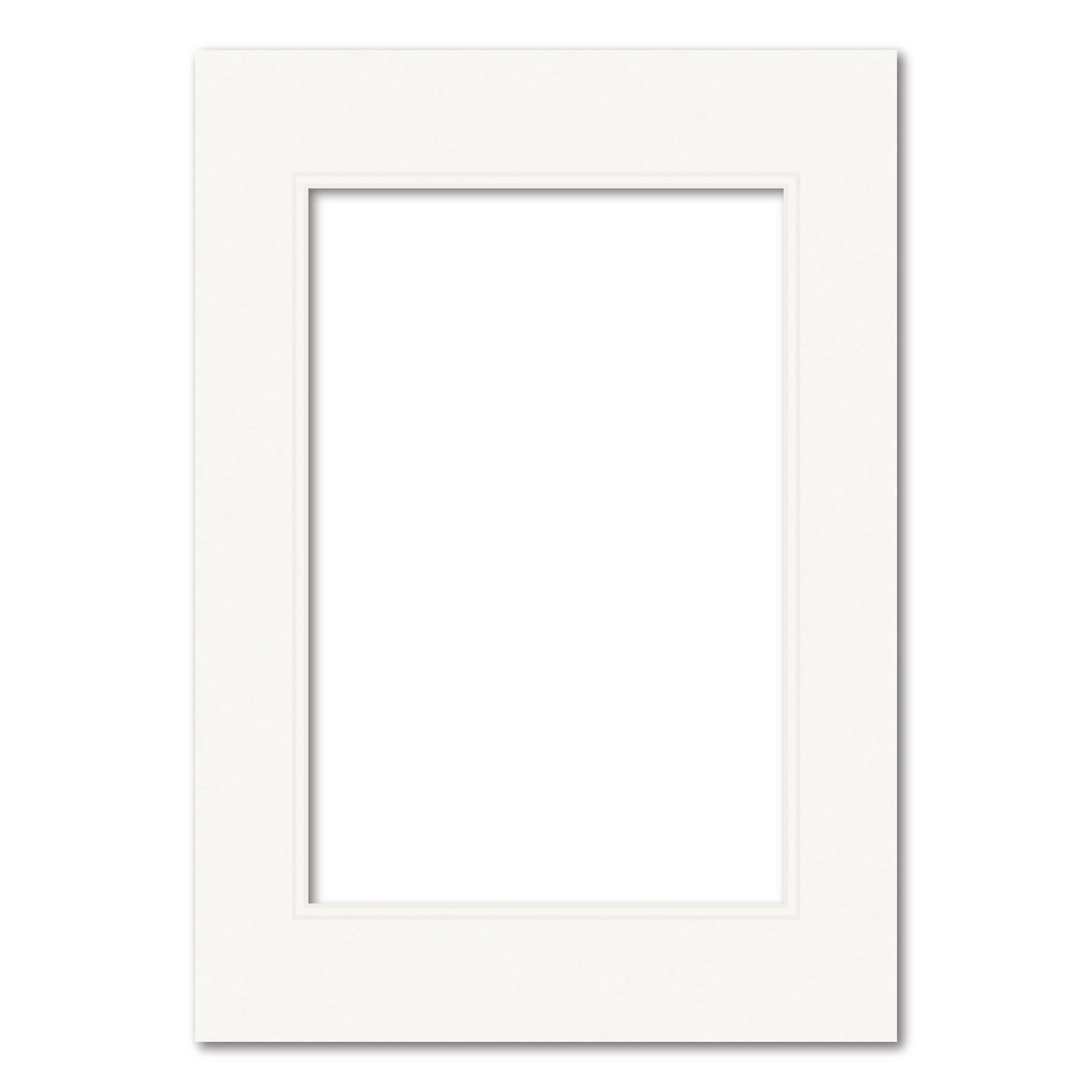 Ice White Double Acid-Free Mat Board