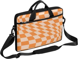 Interesting Abstraction Design Laptop Shoulder Bag Tablet Computer Notebook Sleeve Messenger Bags Carrying Case with Strap Briefcase Tote for 14 15 in Laptops