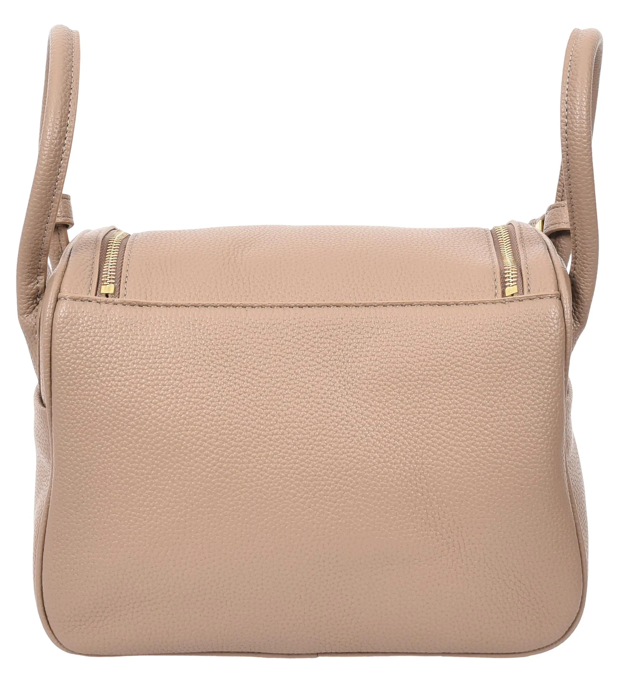 Iqaluit Women's Faux Leather Large Shoulder Strap Bag Taupe